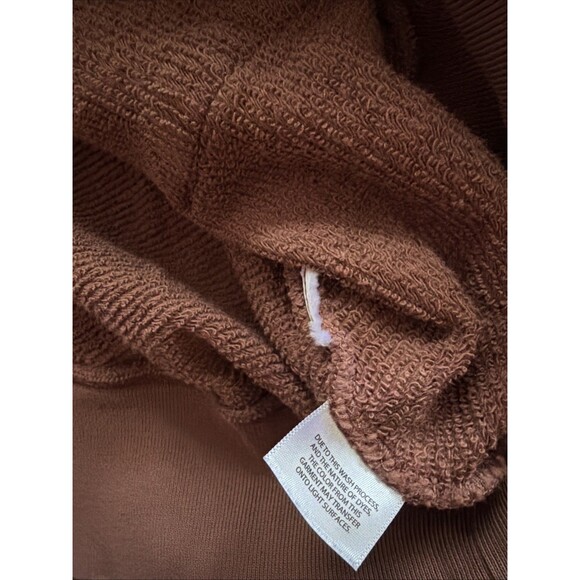 Madewell Women’s Small Dusty Pink 365 Ootoya Relaxed Raglan Sleeve Hoodie - Picture 6 of 7